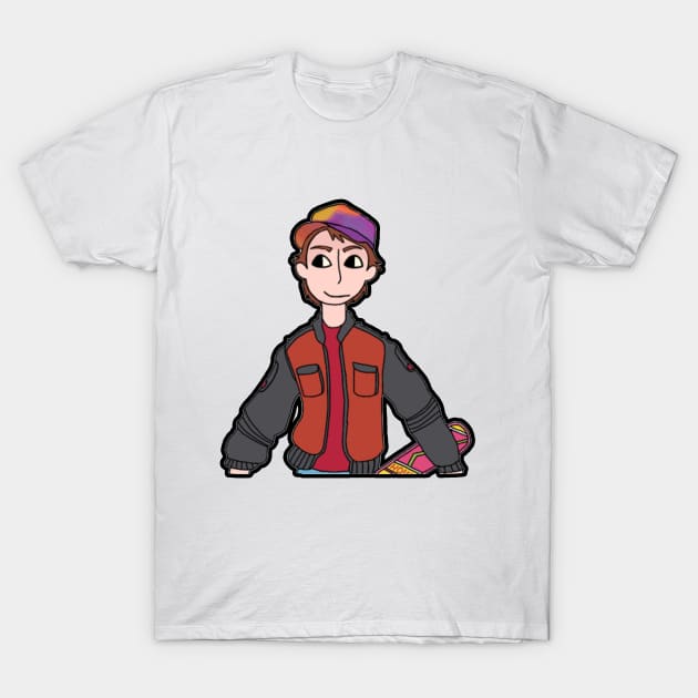 Marty McFly T-Shirt by TheFortWildernessPodcast